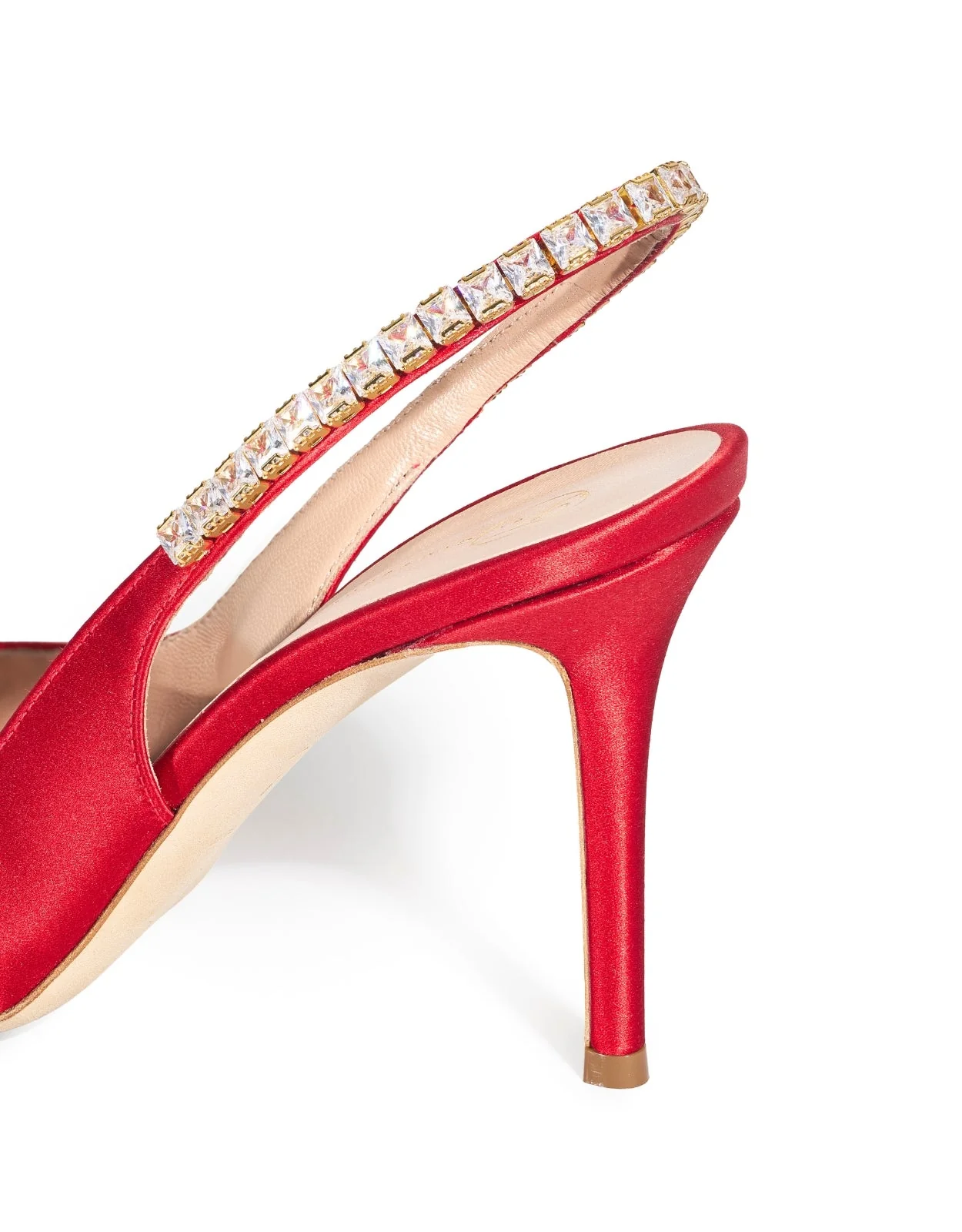 Raven Slingbacks - Red - Image 7
