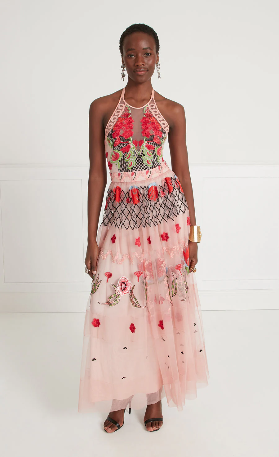 Remi Halter Dress - Blush - Image 2