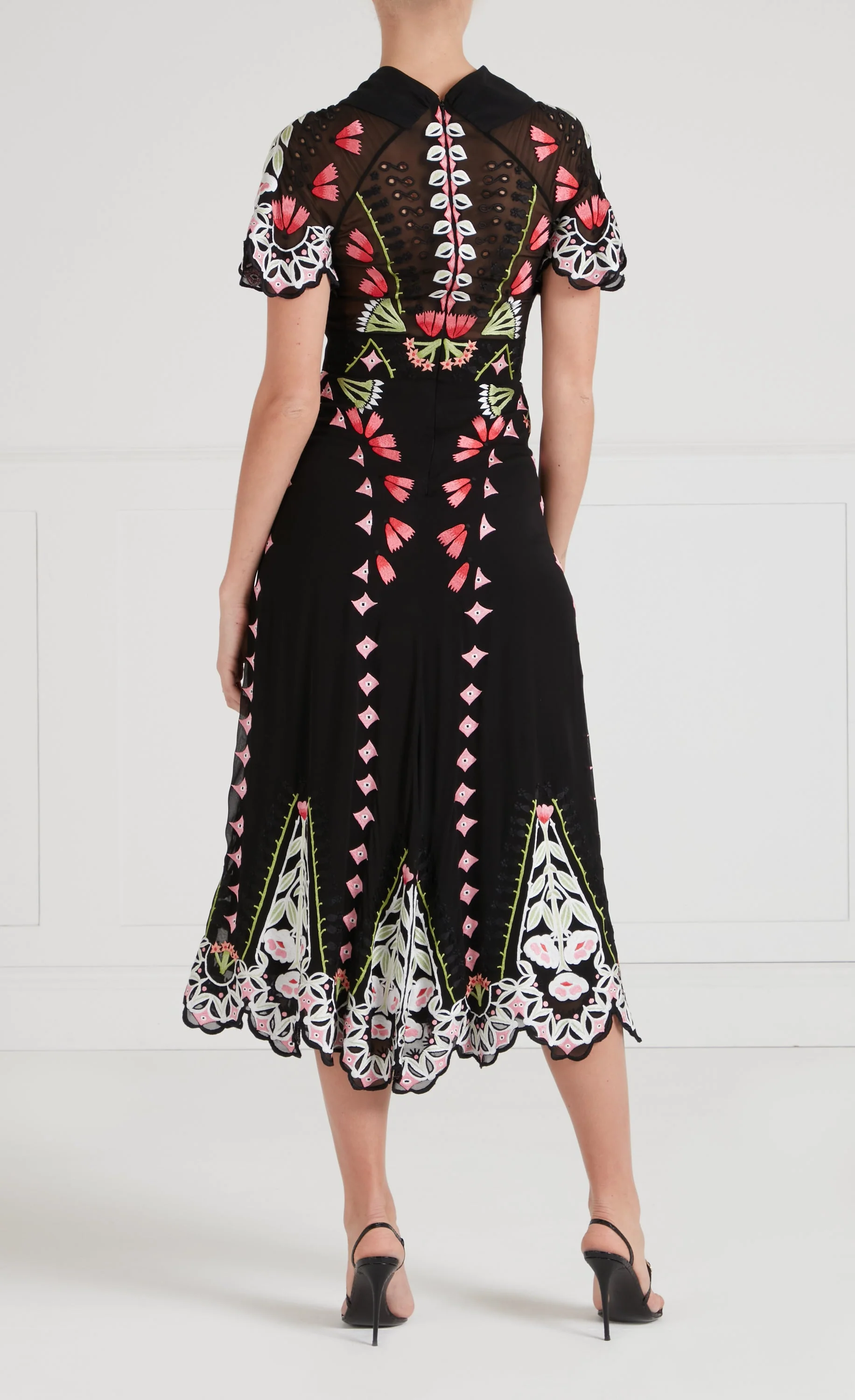 Rosalba Dress - Black - Image 6