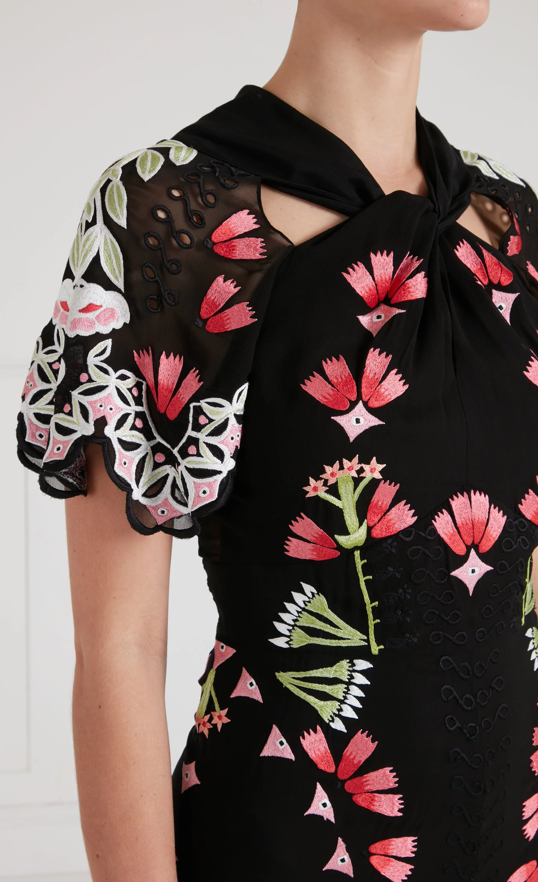 Rosalba Dress - Black - Image 7