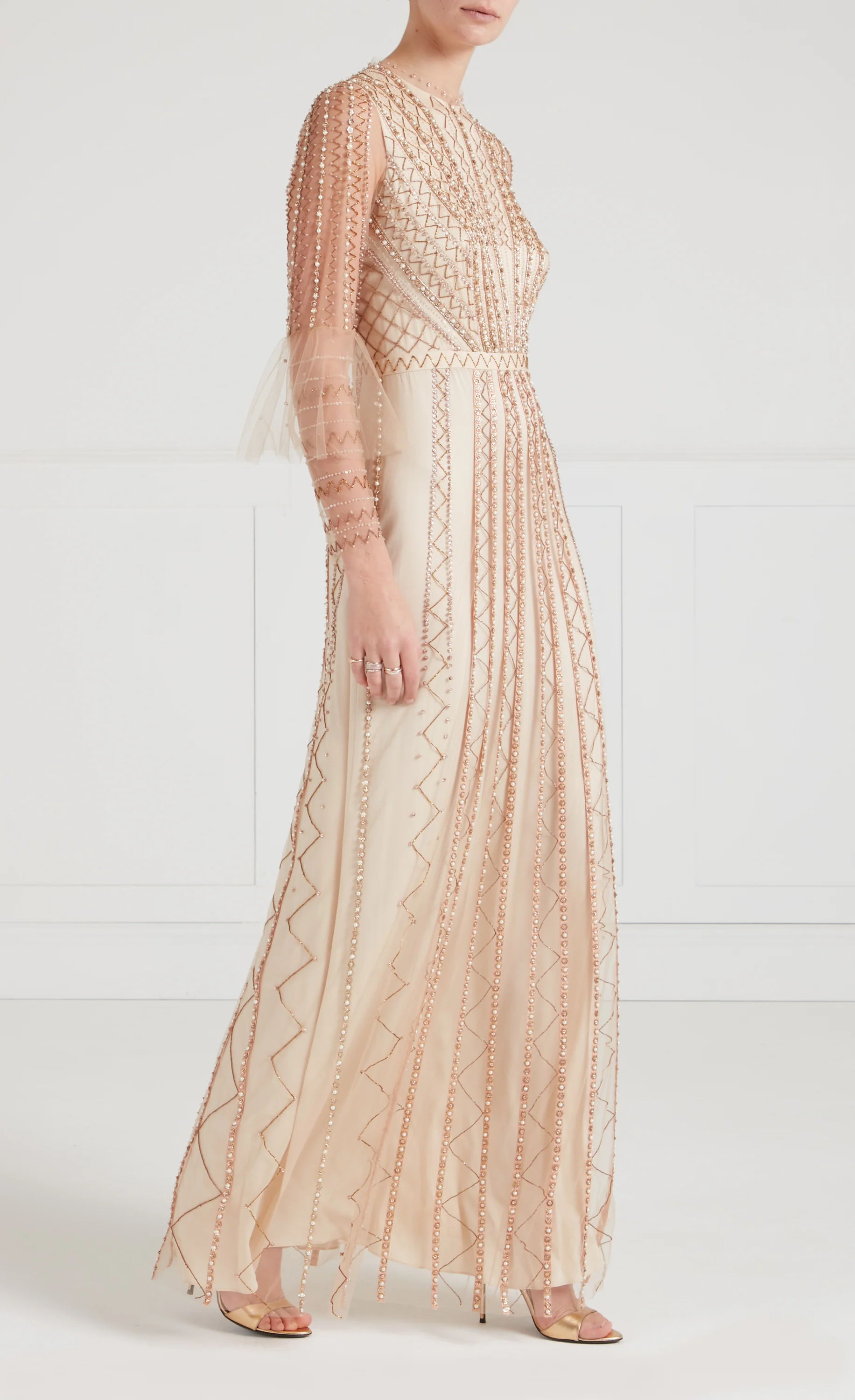Sabel Gown - Gold - Image 4
