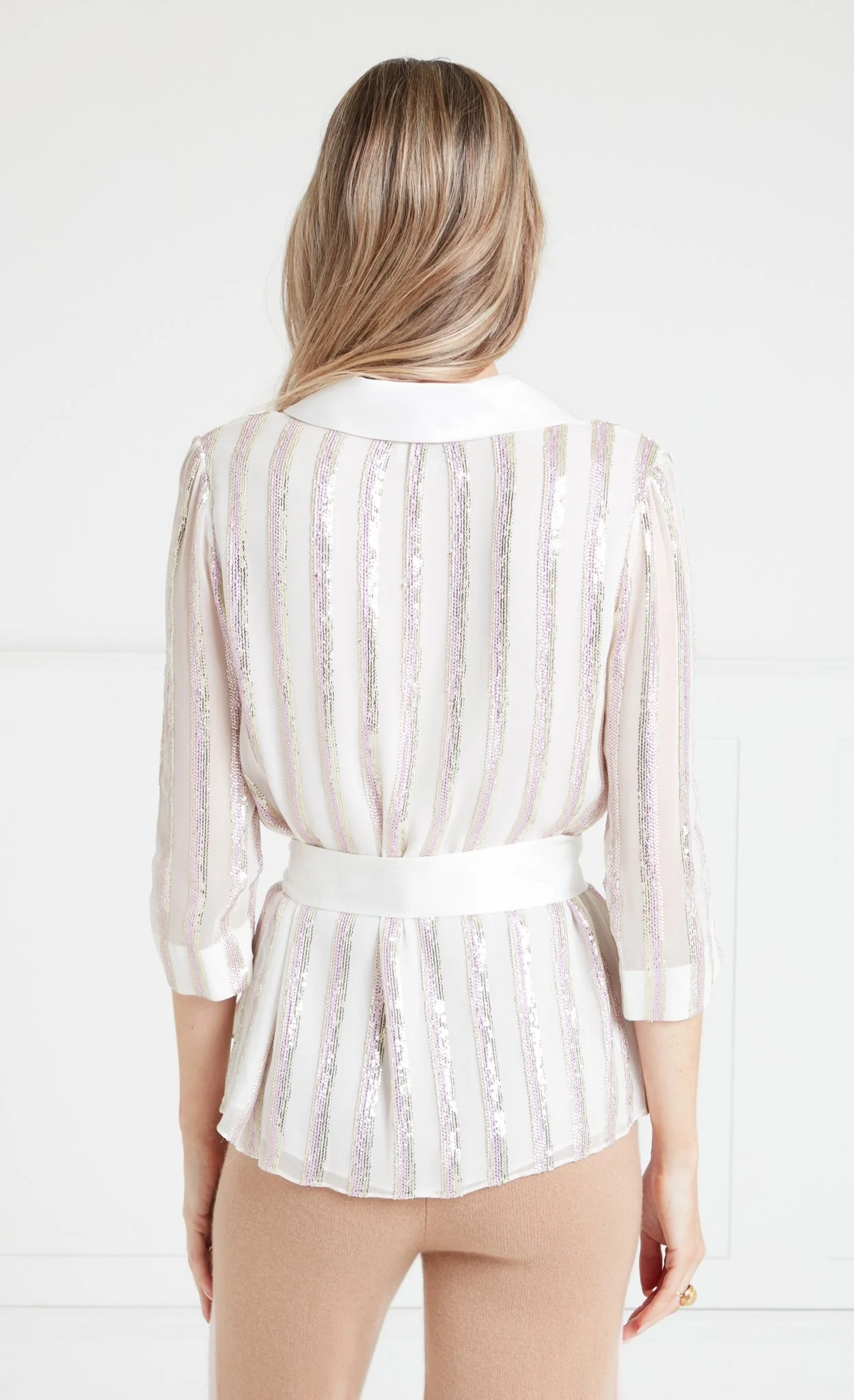 Selena Shirt - Cream - Image 4