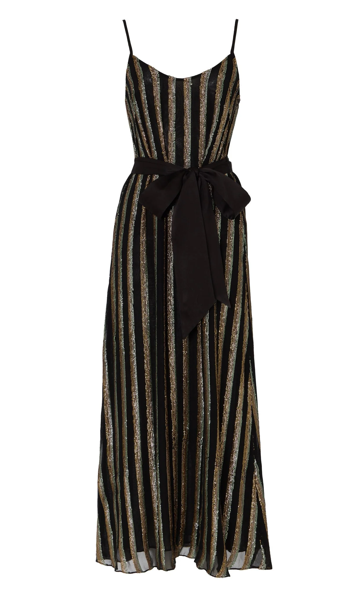 Selena Slip Dress - Black