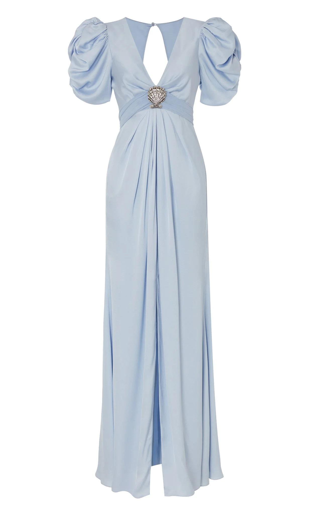 Sofia Sleeved Dress - Powder Blue