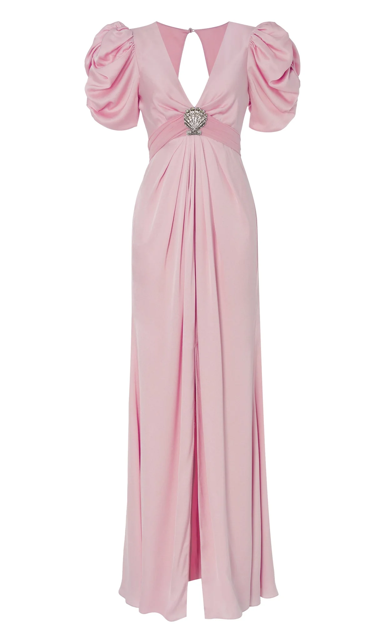 Sofia Sleeved Dress - Powder Pink