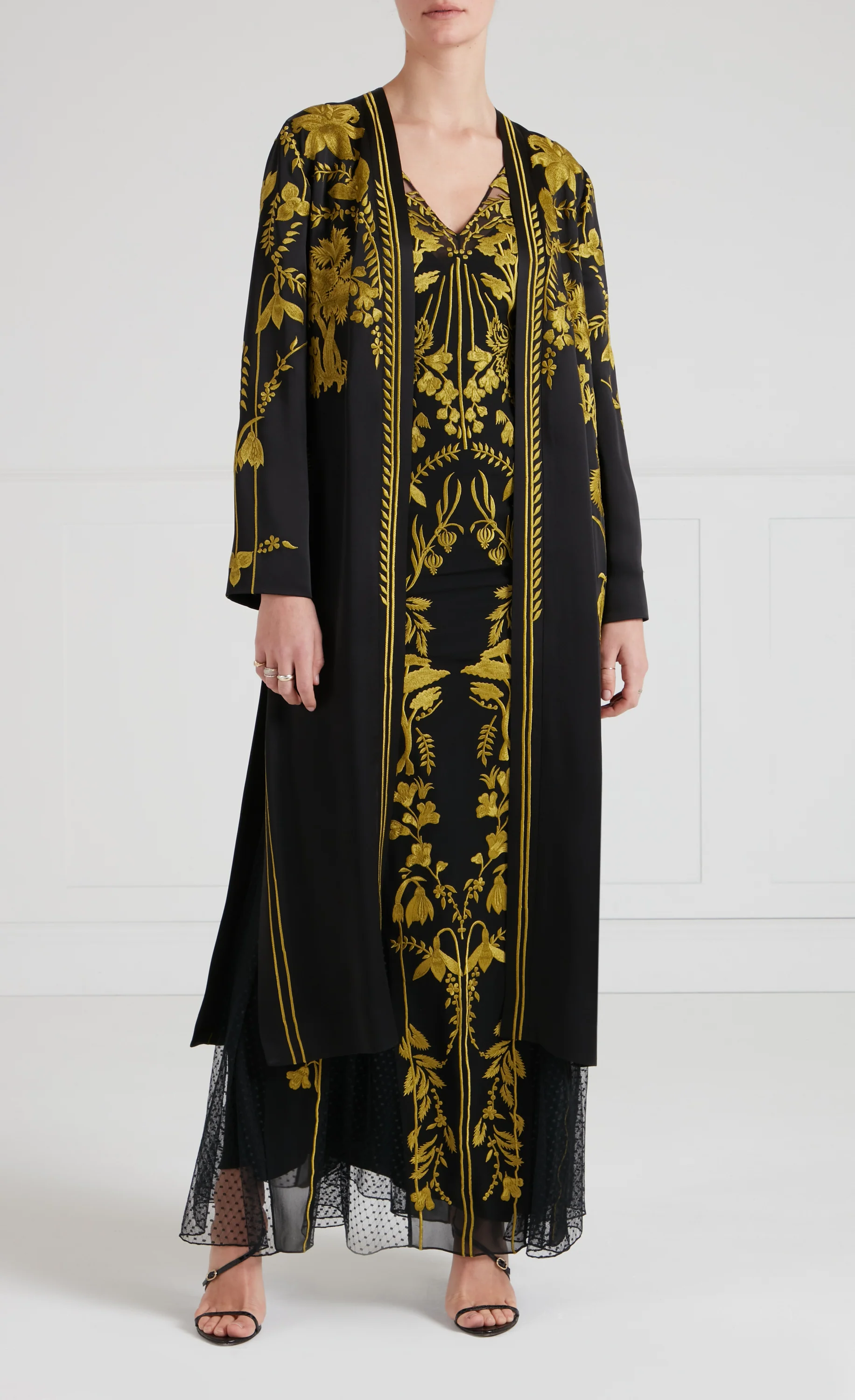 Thisbe Kimono - Black - Image 2
