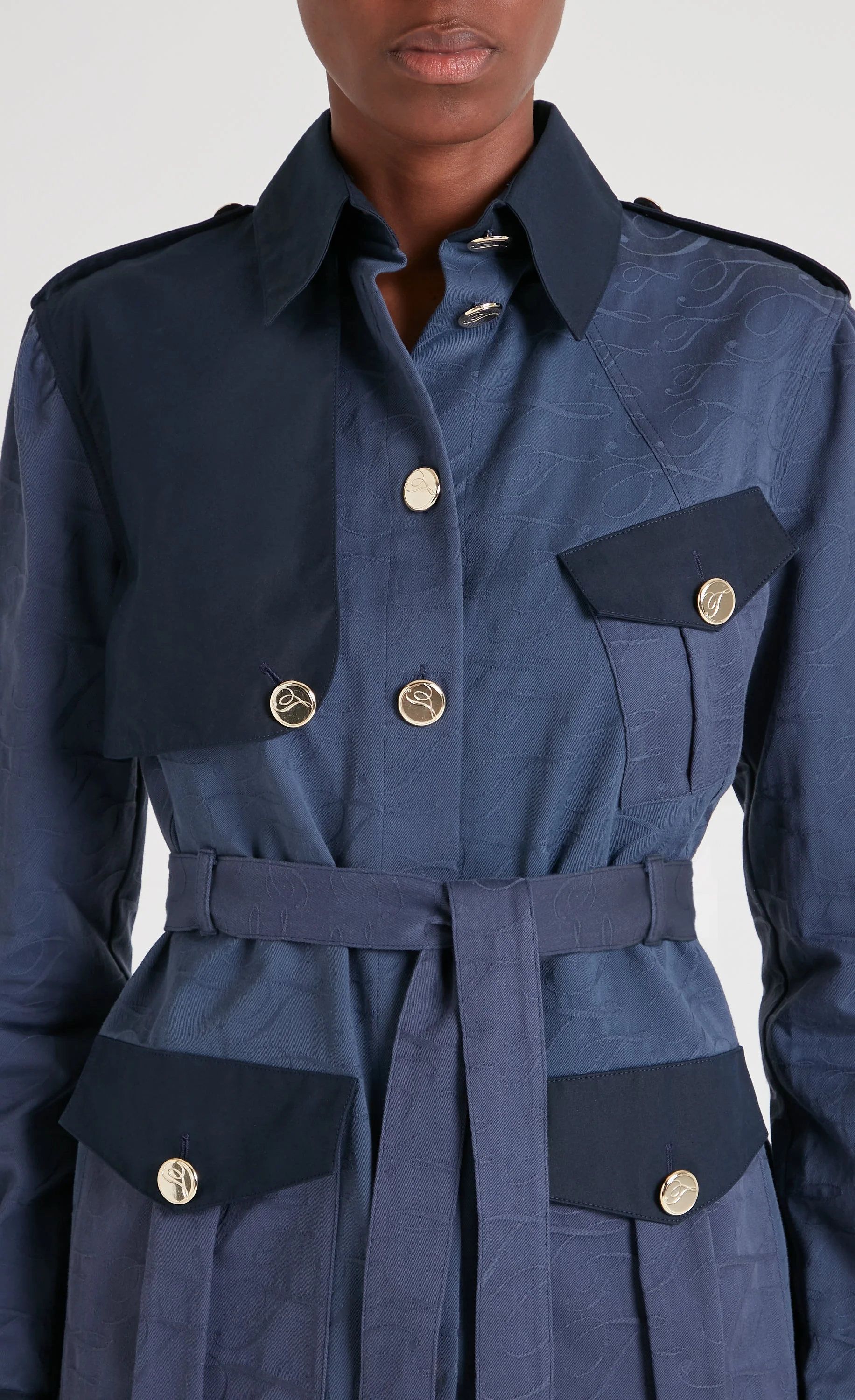 Victory Shirt Jacket - Sea Blue - Image 3
