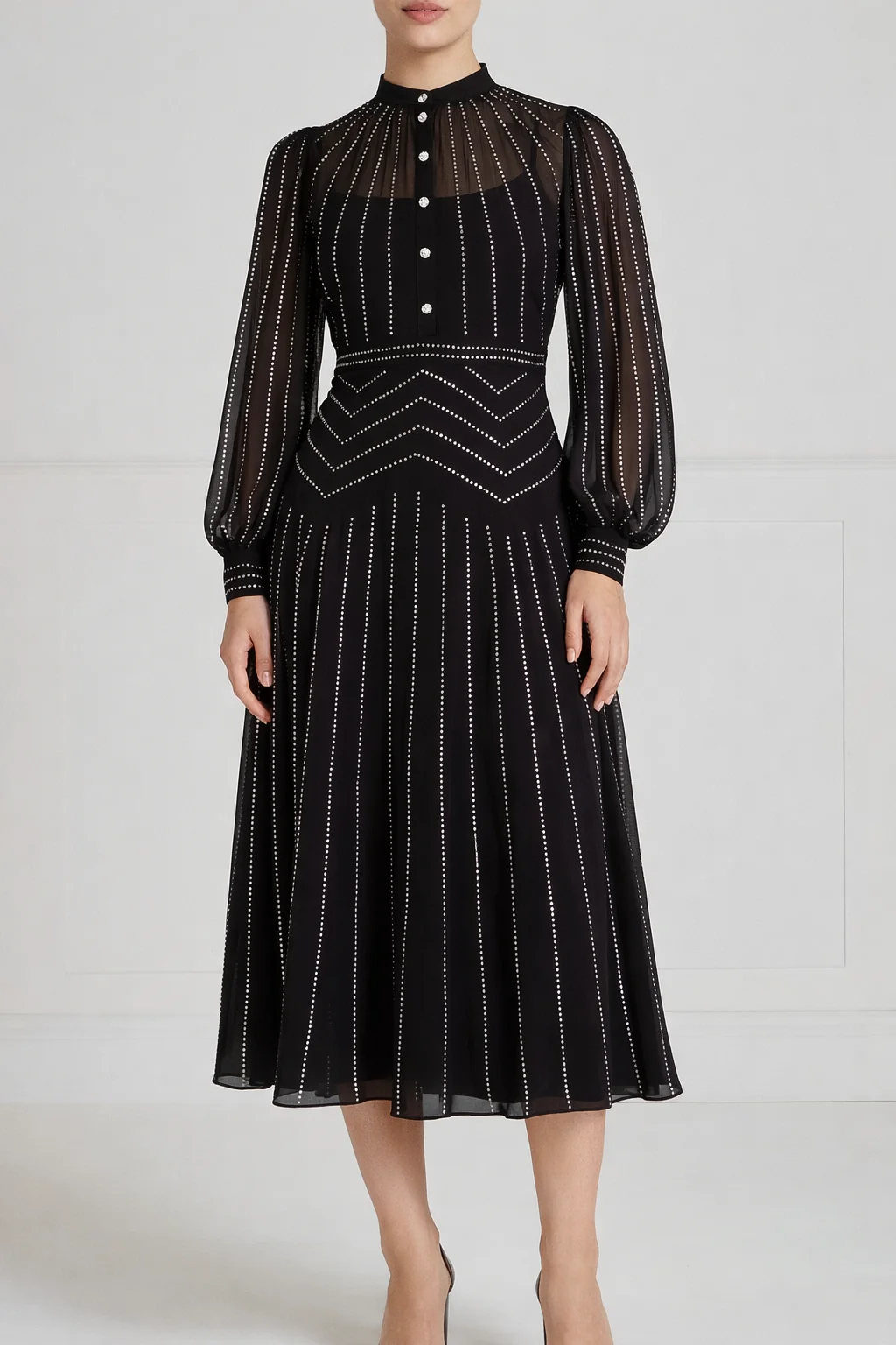 Viillanelle Dress - Black - Image 2