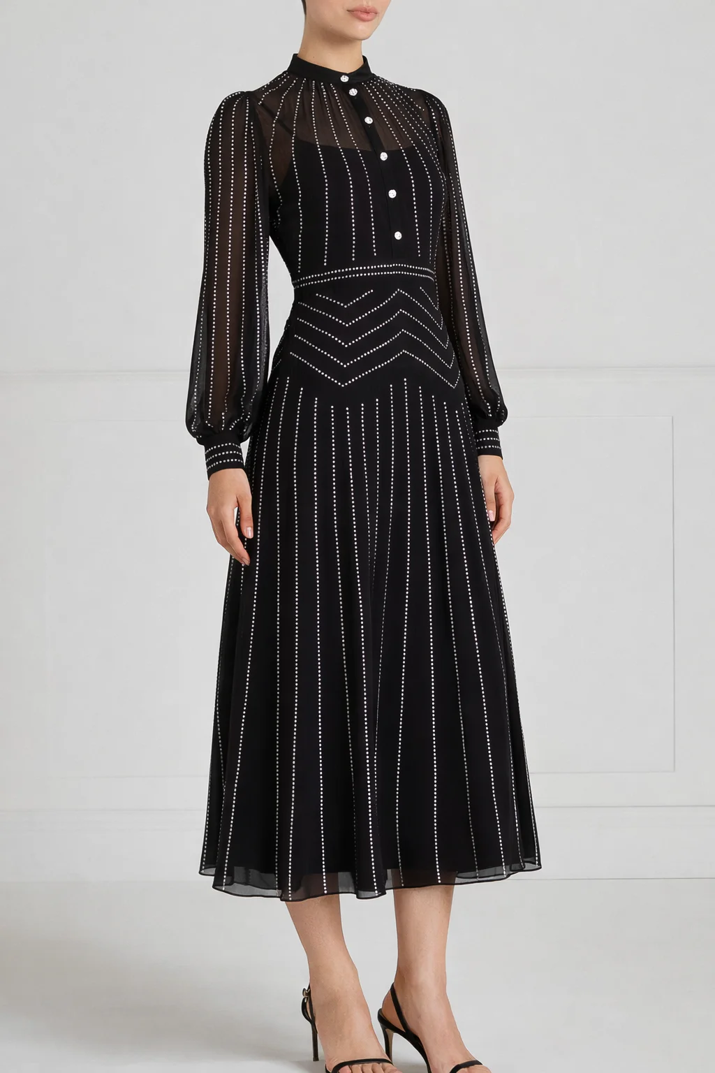Viillanelle Dress - Black - Image 3