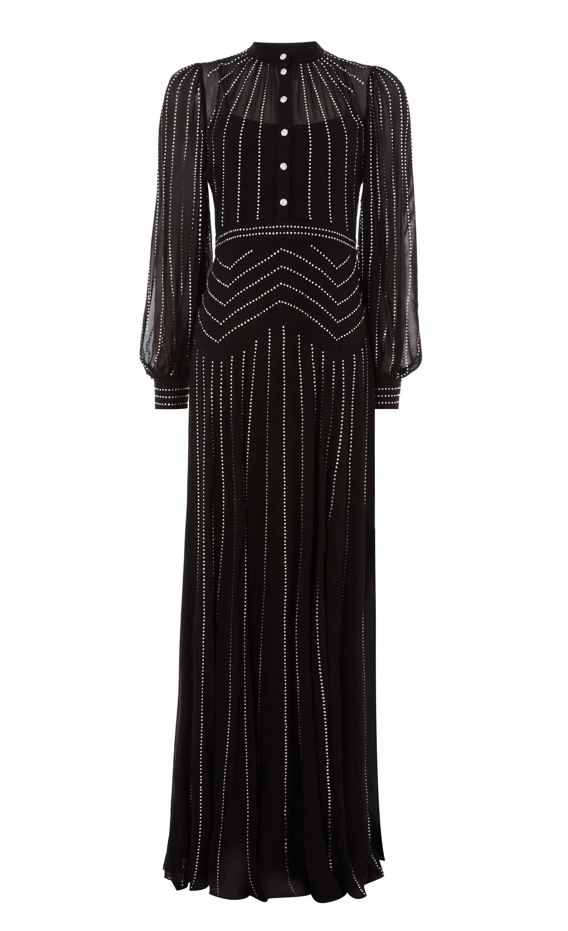 Villanelle Full-Length Dress - Black