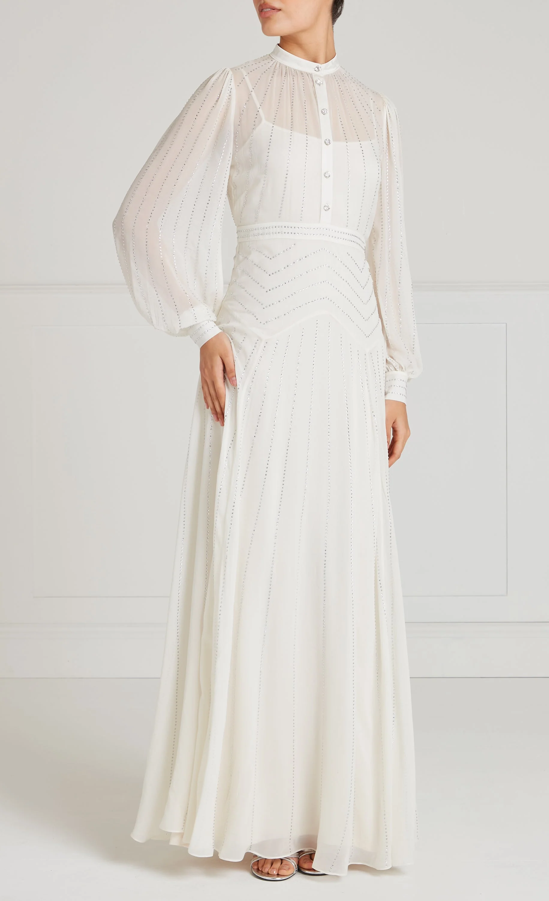 Villanelle Full-Length Dress - Ivory - Image 3