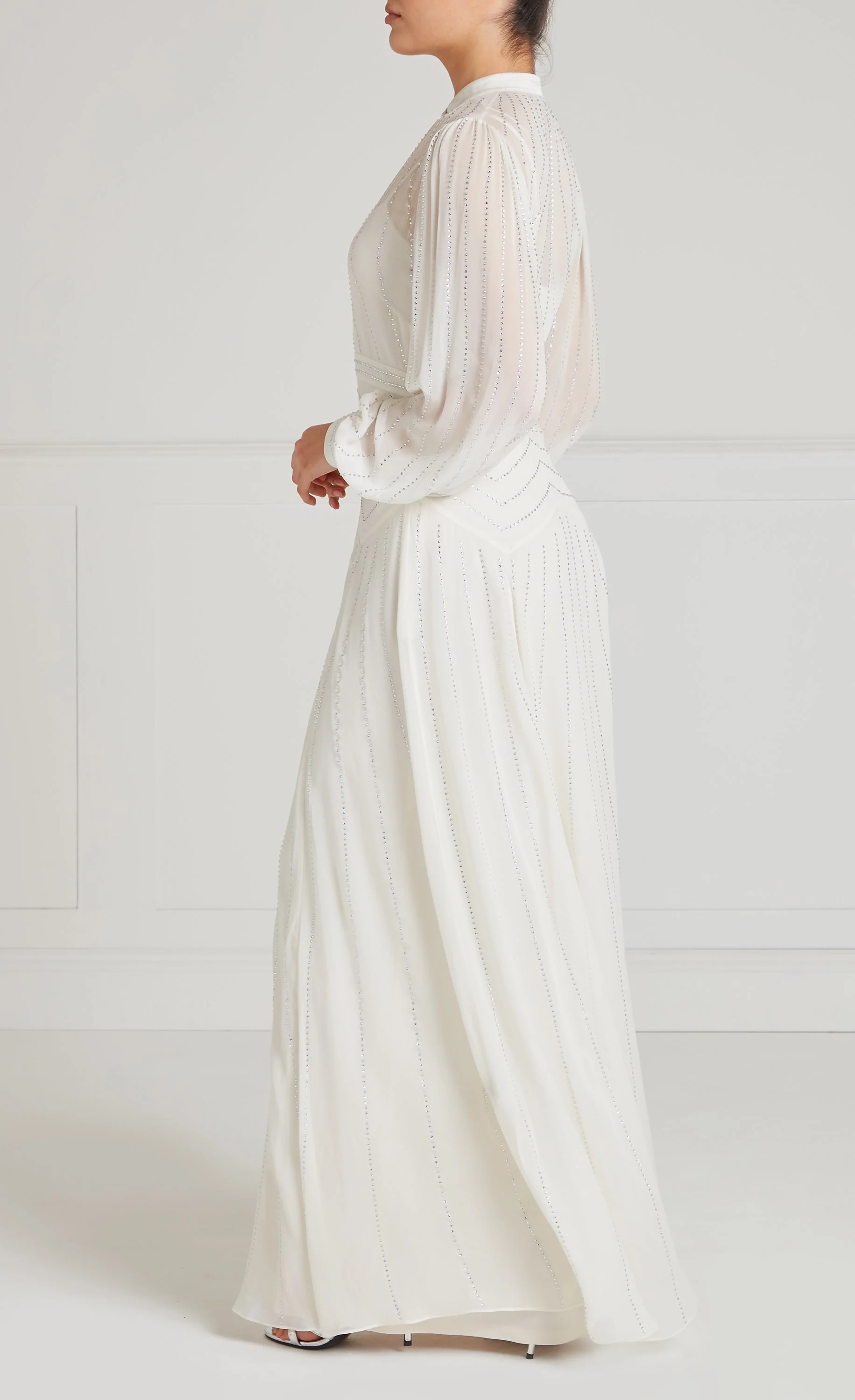 Villanelle Full-Length Dress - Ivory - Image 5