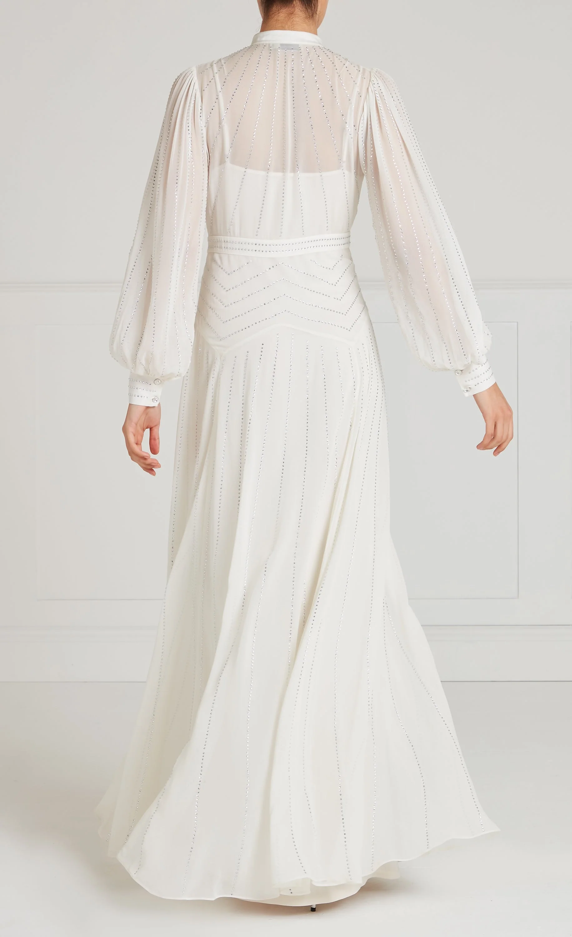 Villanelle Full-Length Dress - Ivory - Image 6
