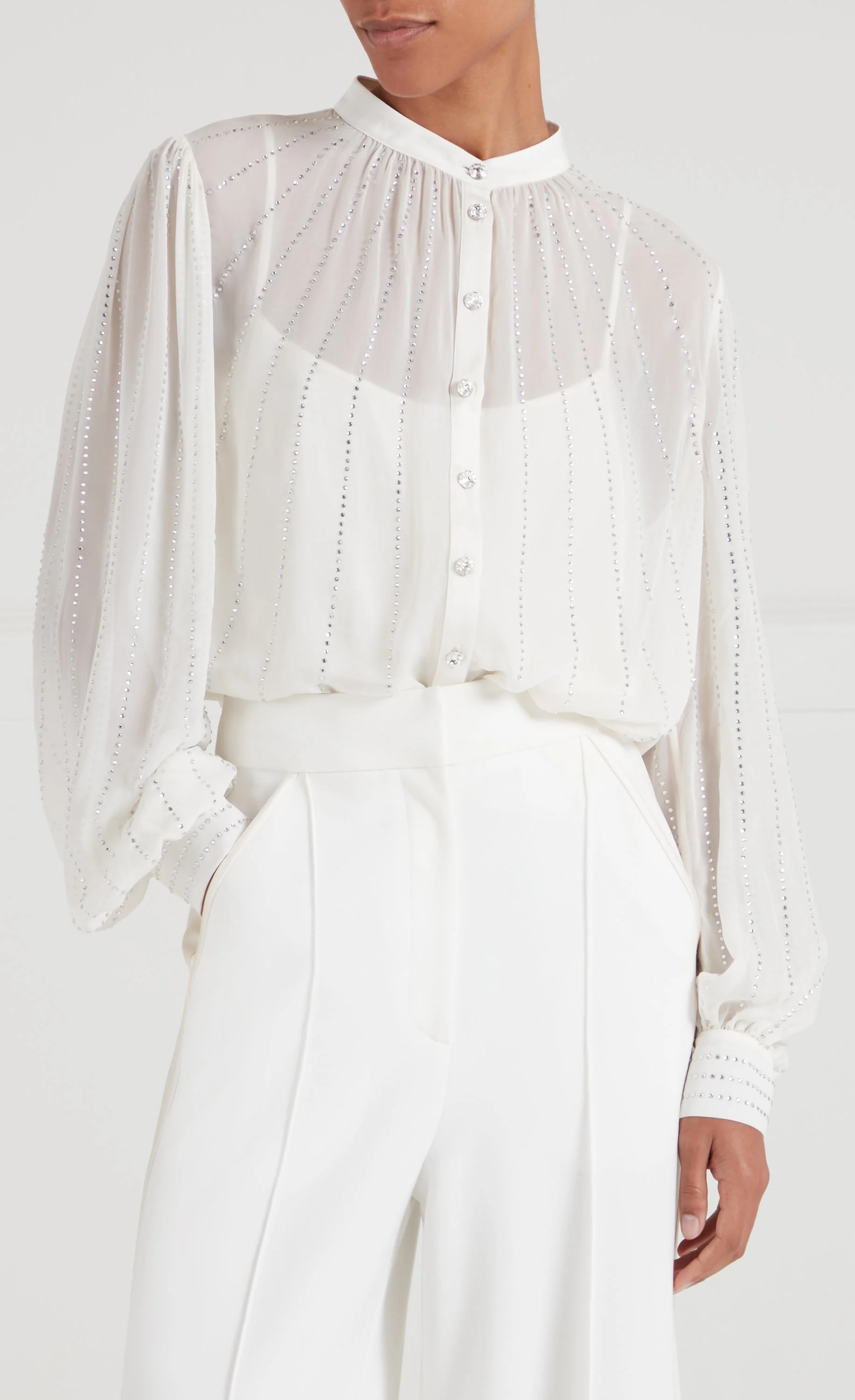 Villanelle Shirt - Ivory - Image 3