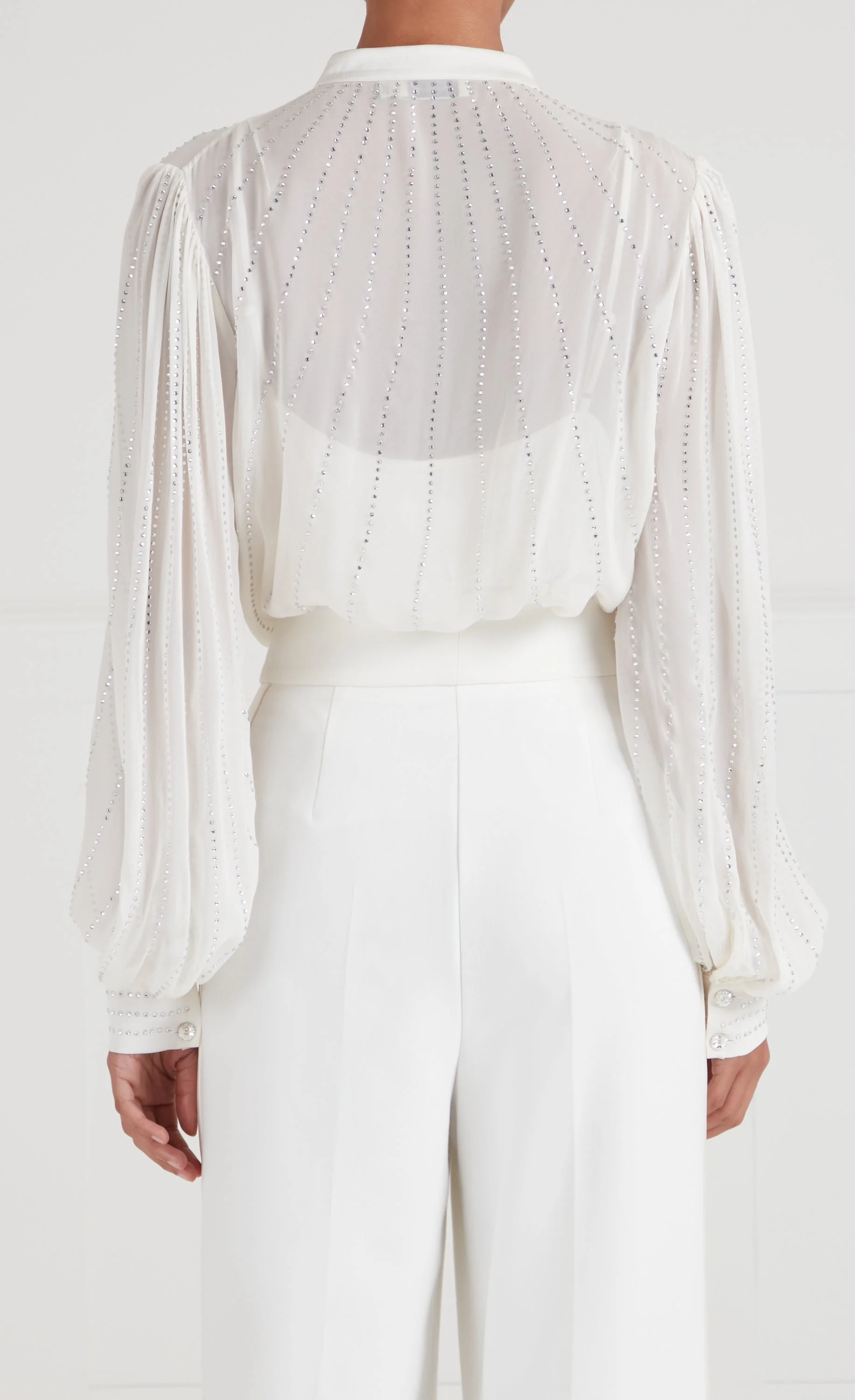 Villanelle Shirt - Ivory - Image 6