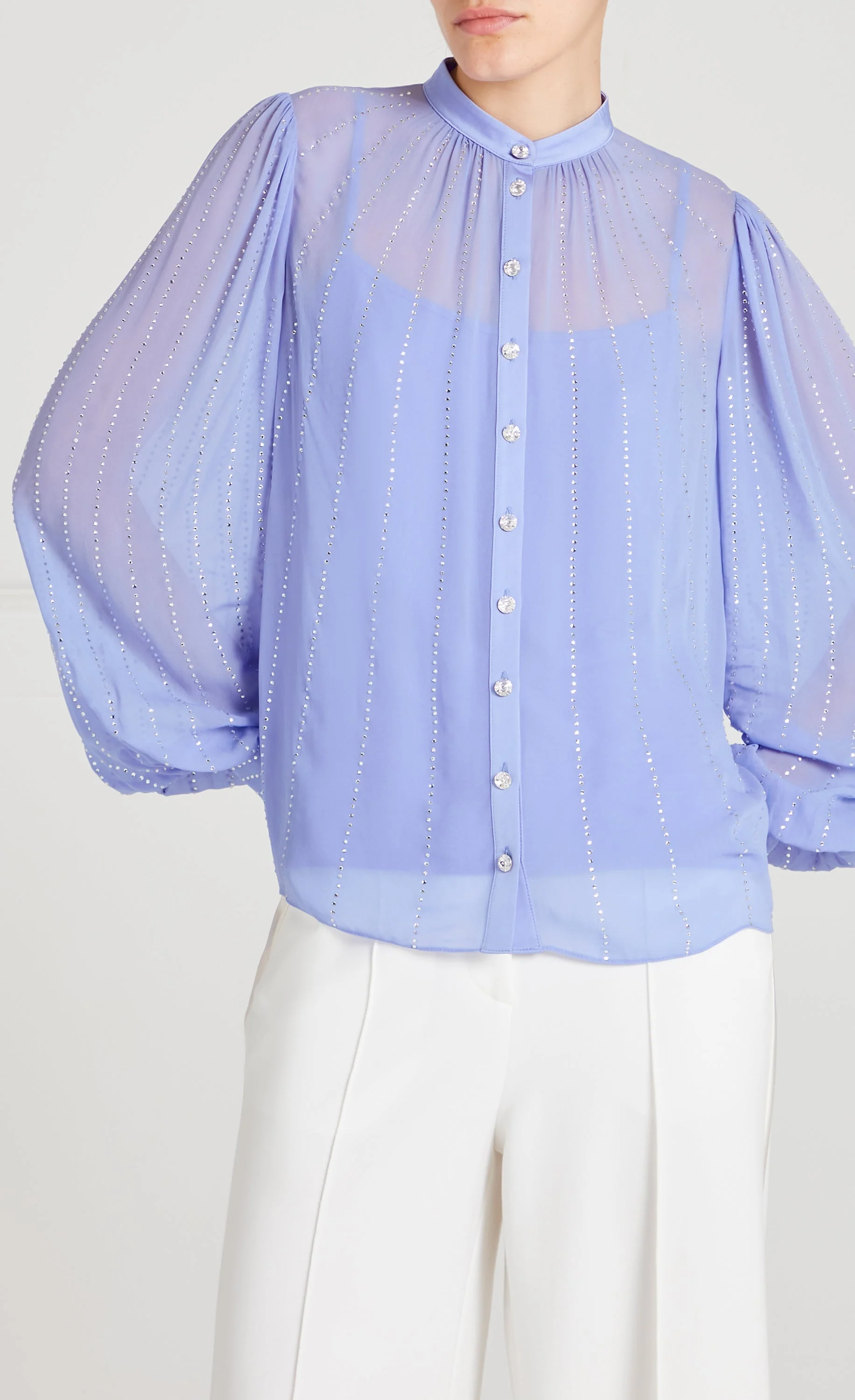 Villanelle Shirt - Lavender Blue - Image 3
