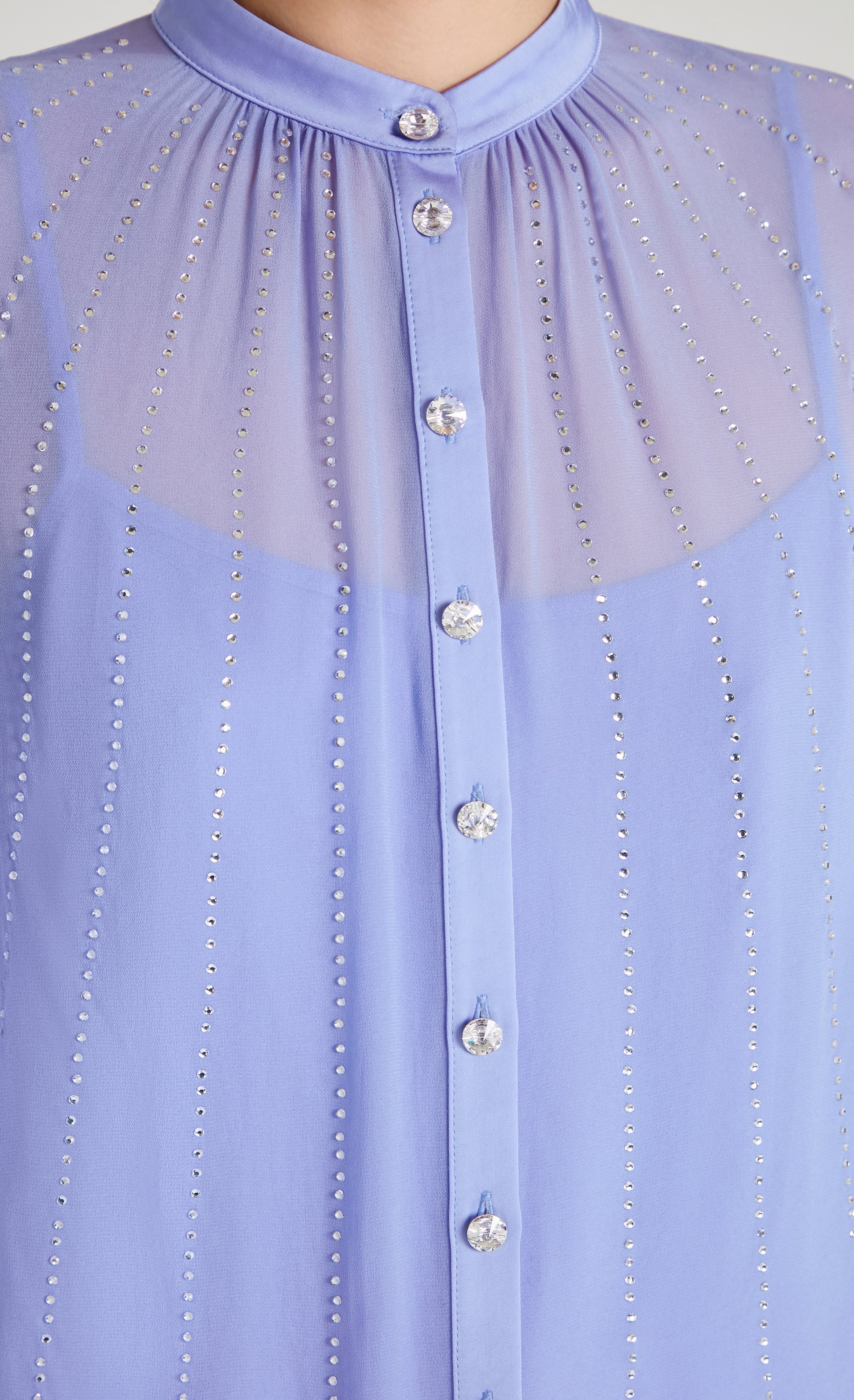 Villanelle Shirt - Lavender Blue - Image 6