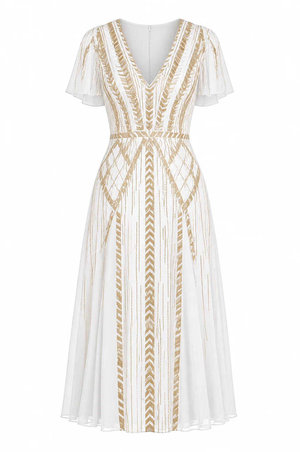 Viola Dress - Ivory
