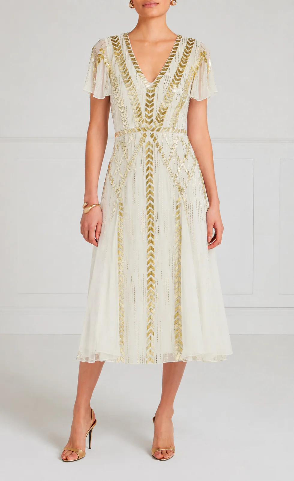 Viola Dress - Ivory - Image 2