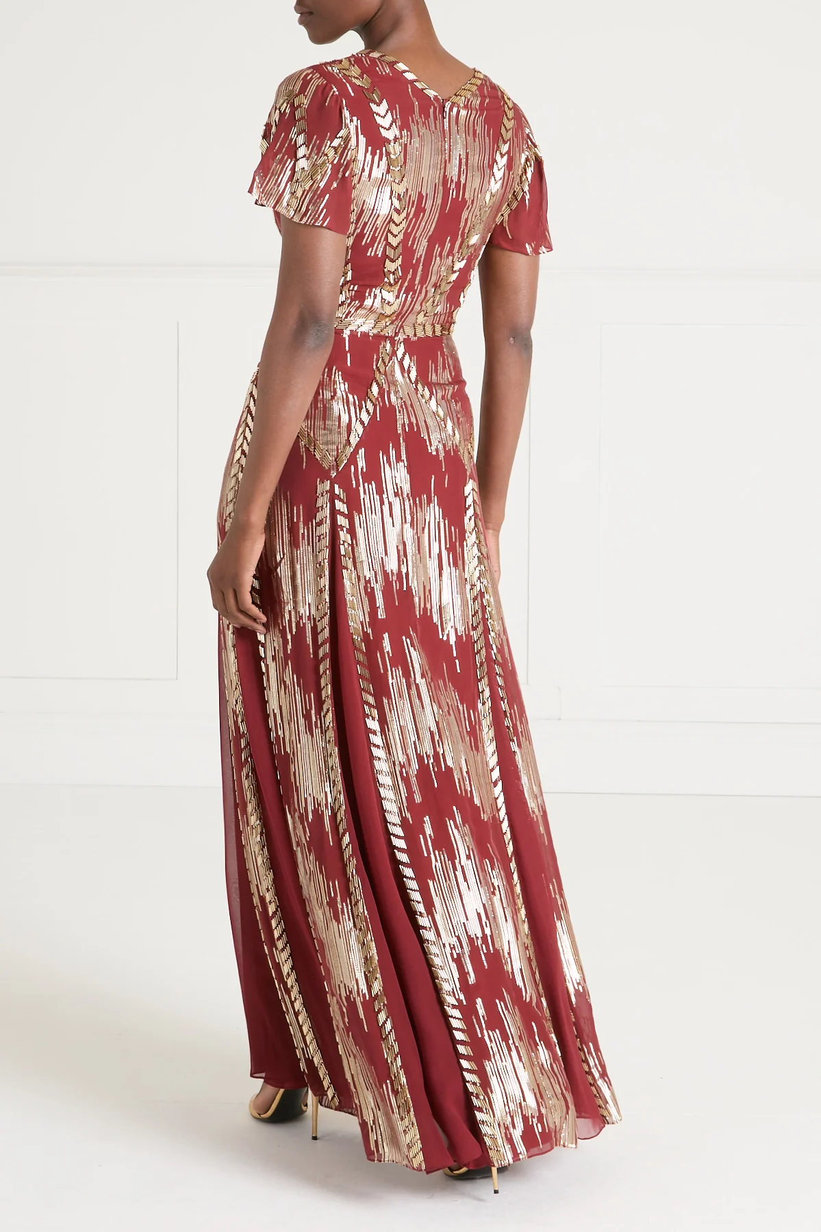 Viola Gown - Claret - Image 5