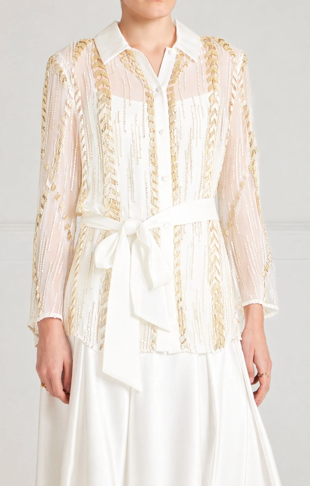 Viola Shirt - Ivory - Image 2