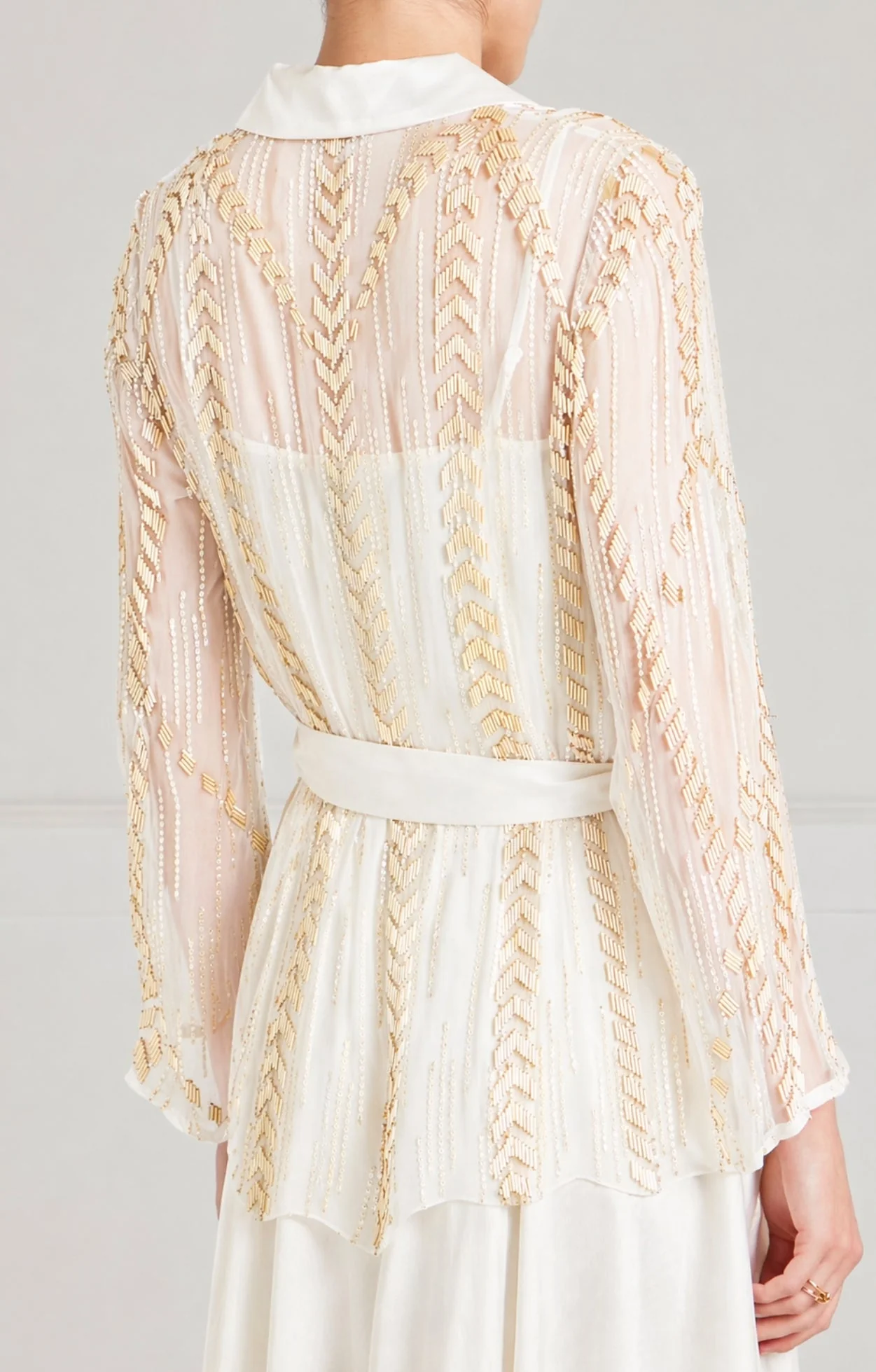 Viola Shirt - Ivory - Image 4