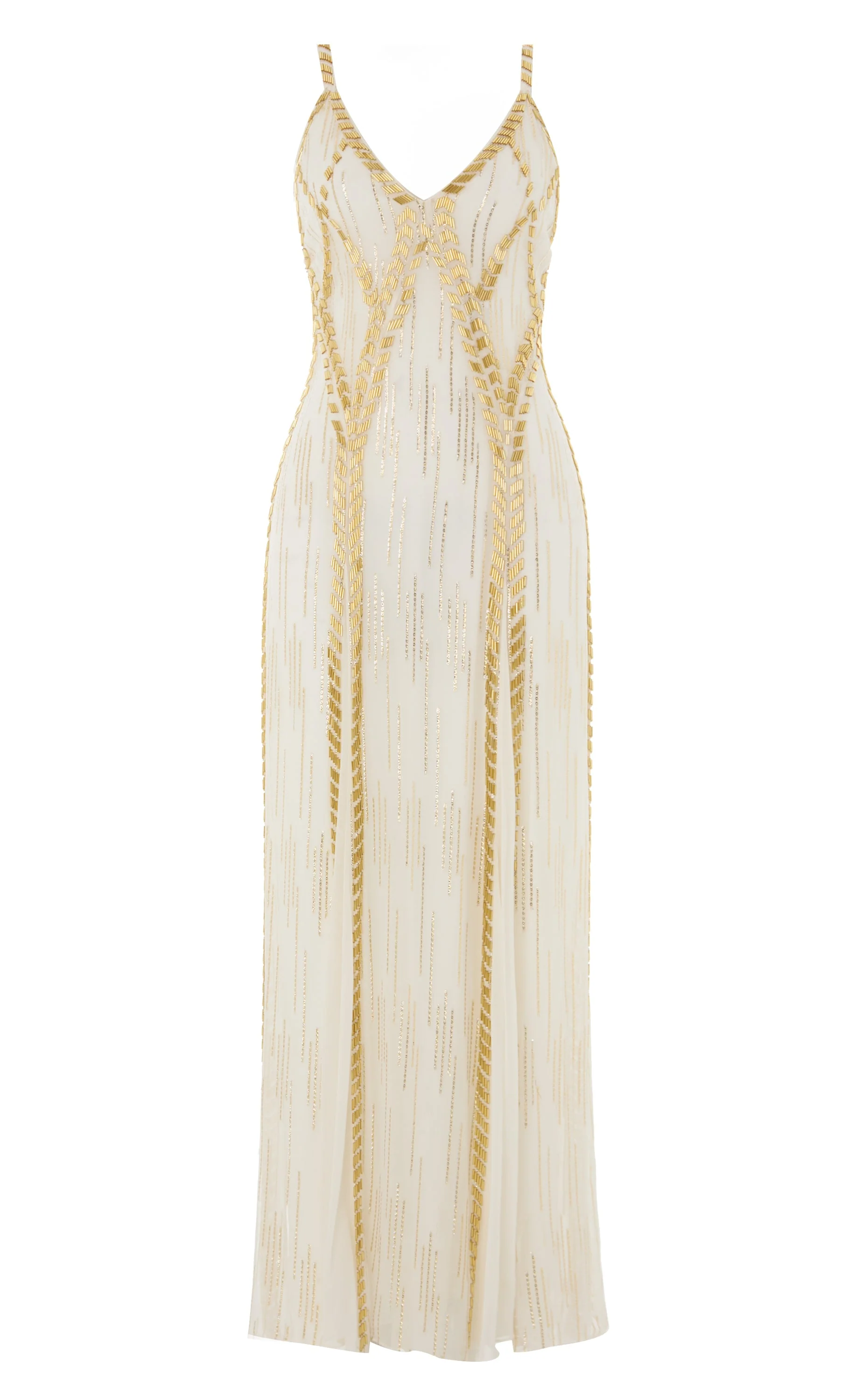 Viola Strappy Dress - Ivory