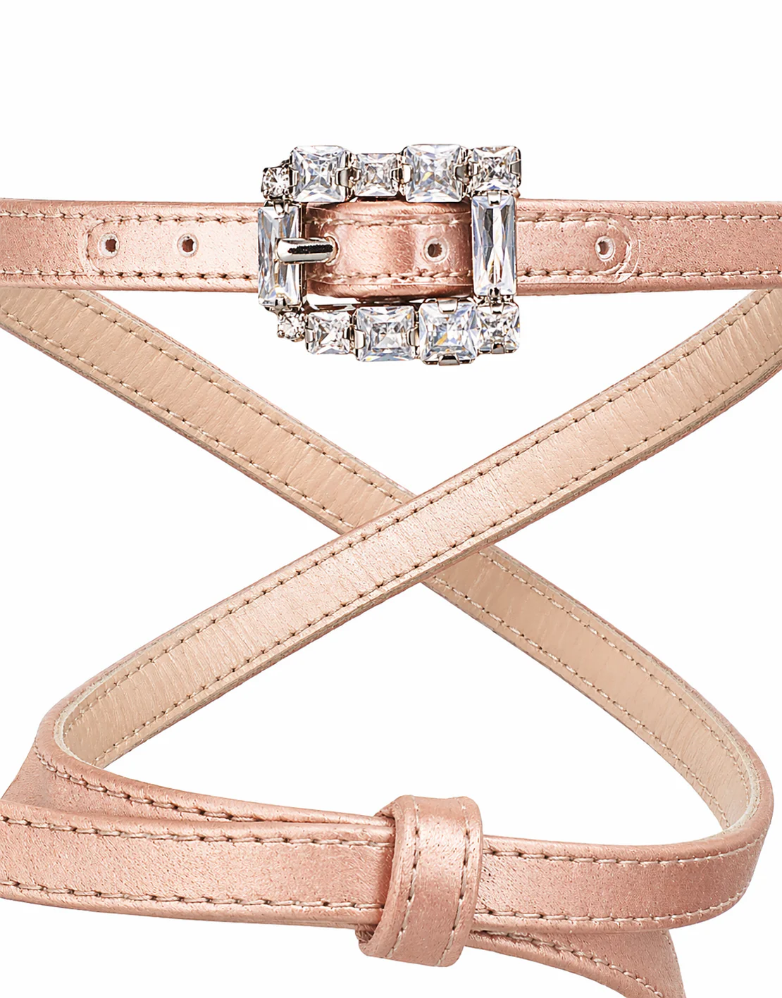 Vixen Strappy Sandals - Nude - Image 7