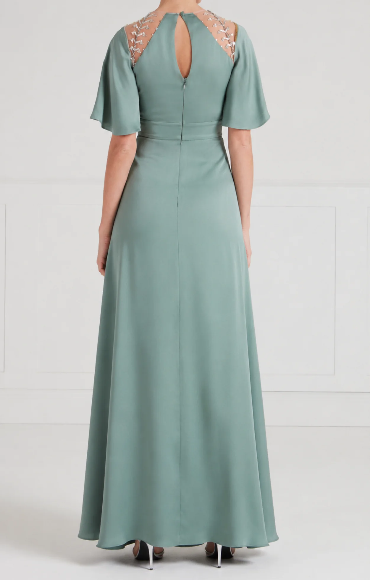 Wildlife Gown - Jade Green - Image 5